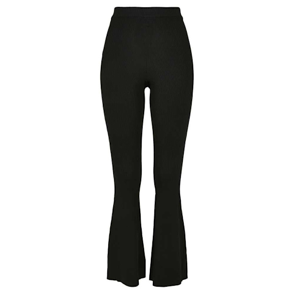 Urban Classics Knit Leggings Sort M Kvinde