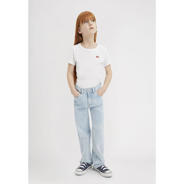 Levi´s ® Kids Wide Leg Jeans Byxor Blå 5 Years