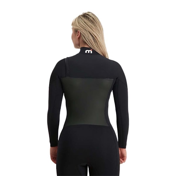 Mistral Langærmet Neoprendragt Med Lynlås Bagpå Gale Force 3/2 Mm Sort XS
