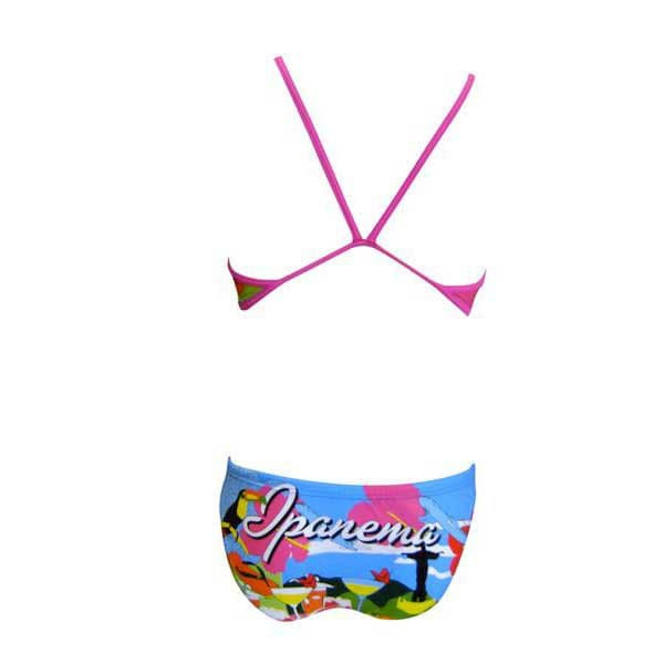 Turbo Bikini Ipannema Flerfärgad 2XL Kvinna