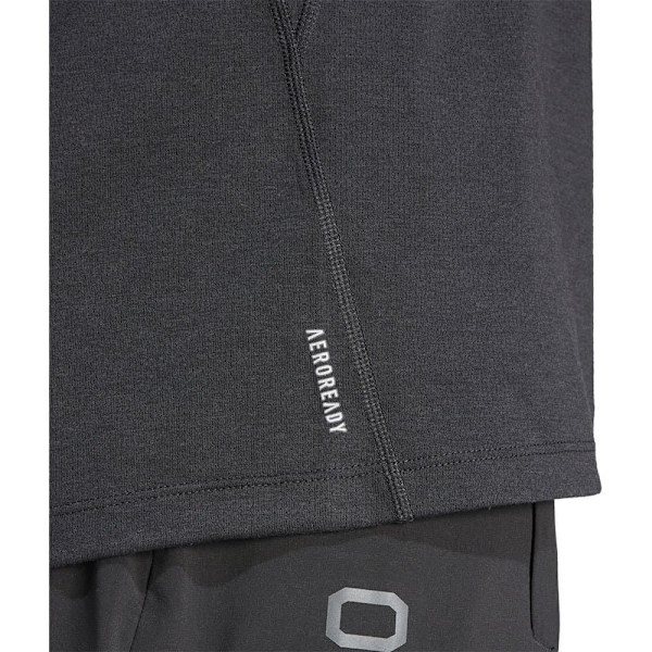 Adidas Stripes Kortærmet T-shirt Own The Run Excite 3 Sort S / Regular Mand