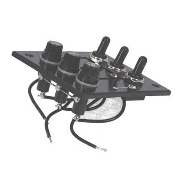 Euromarine Placerer Vandtæt Elektrisk Panel 3  90 x 115 mm