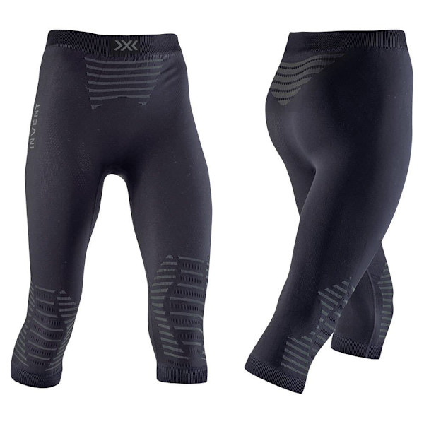 X-bionic Invent 4.0 3/4 Leggings Sort S Kvinde