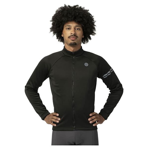 Agu Thermo Essential Jakke Sort L Mand