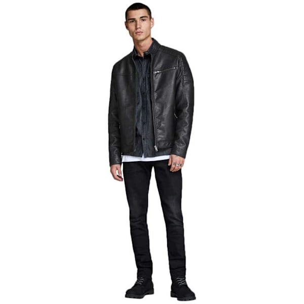 Jack & Jones Jakke Rocky Sort M Mand