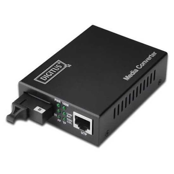 Digitus Mediakonverterare Ethernet Dn-82023 Svart