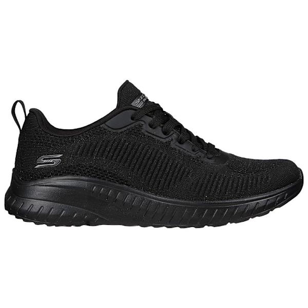 Skechers Bobs Squad Chaos Sko Sort EU 39 Kvinde