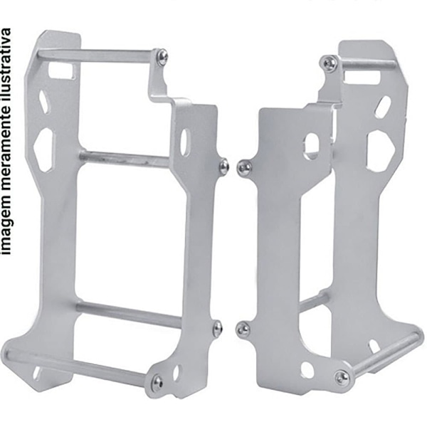 Crosspro Kawasaki Kxf450 10-11 Radiatorbeskyttelse Søvfarvet