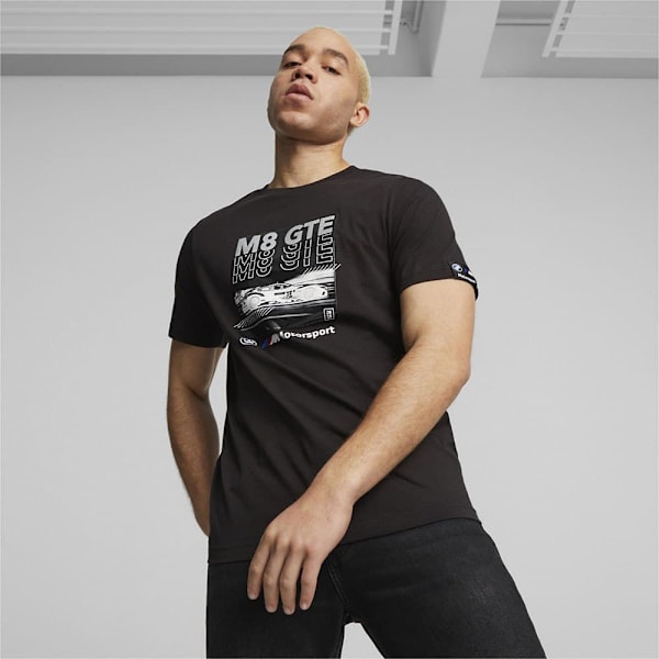 Puma Kortärmad T-shirt Bmw Mms Car Graphic Grå S Man