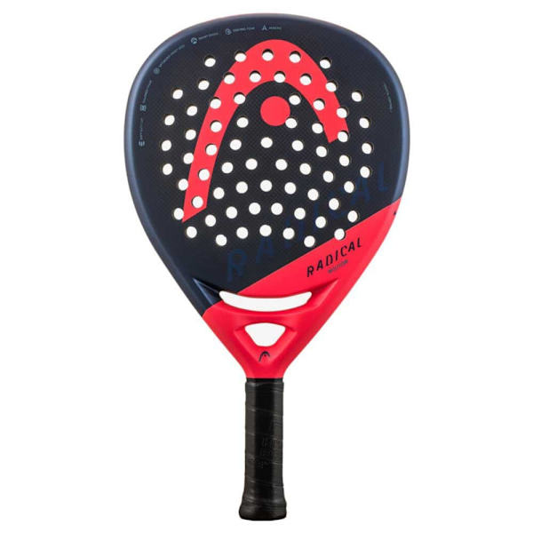 Head Racket Padel Racket Radical Motion 2024 Röd 345-365 g