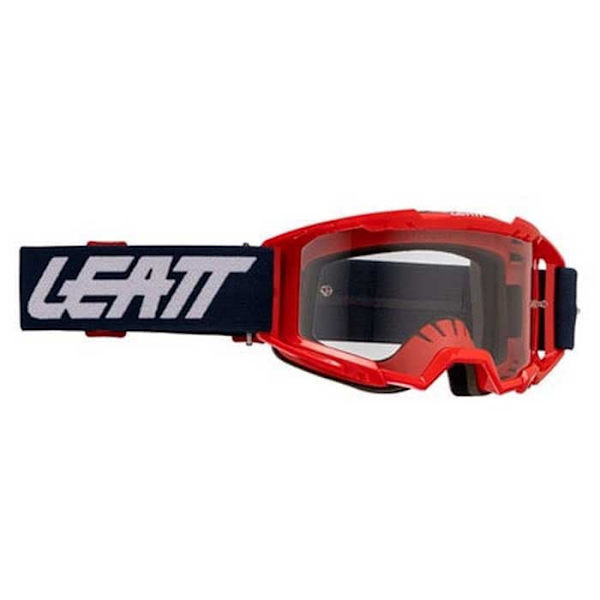 Leatt Vizion 3.5 Moottoripyörälasit Punainen Clear/CAT0