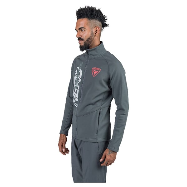 Rossignol New Hero Classique Clim Fleecejacka Med Dragkedja Grå XS Man