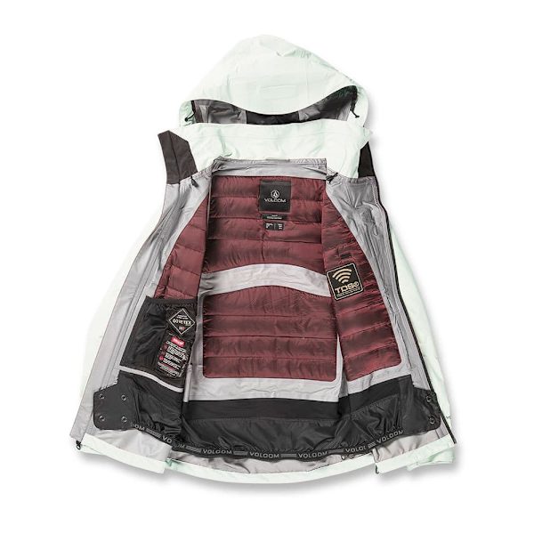 Volcom Nya Tds Inf Gore-tex Jacka Vit L Kvinna