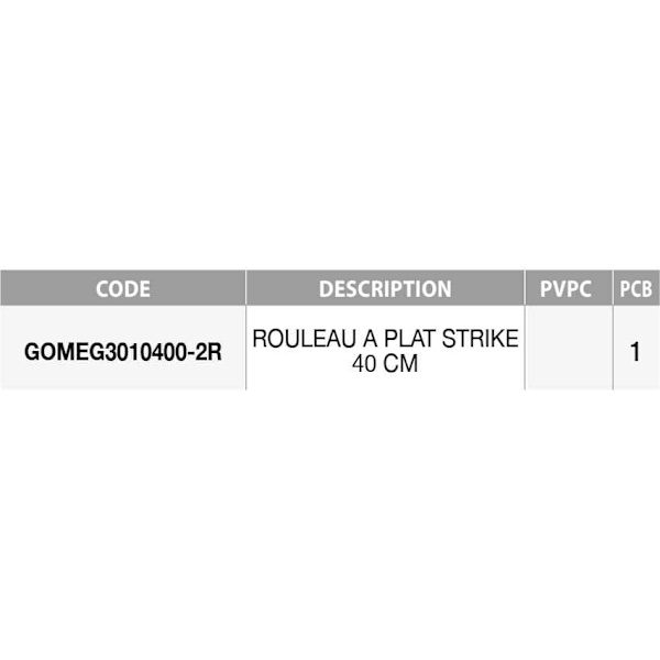 Garbolino Flat Roll Strike 40 Cm Blå,Sort
