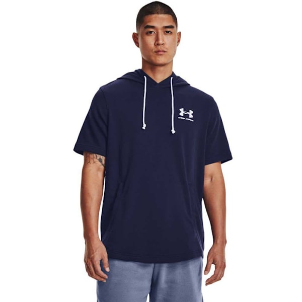 Under Armour Kortærmet Hættetrøje Rival Terry Lc  L Mand