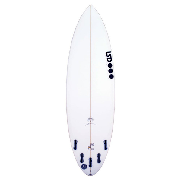 Tsa Surfbræt Lsd Chubby Chedda 5´9´´ Hvid 175.3 cm