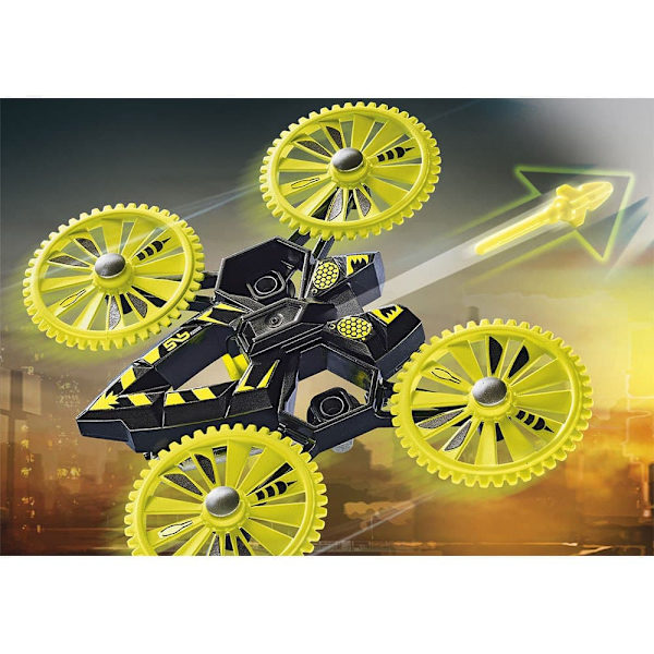Playmobil Polisplan: Förföljelse Dron Flerfärgad 4-7 Years