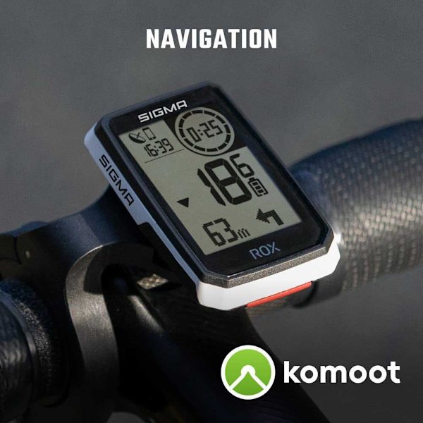 Sigma Cykeldator Med Toppmonteringssats Rox 2.0 Svart