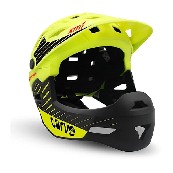 Mvtek Carve Downhillhjelm Gul L