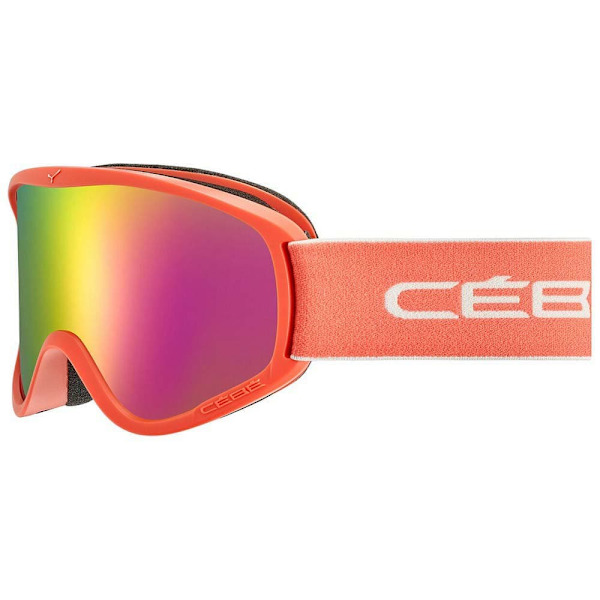 Cebe Hoopoe Skidglasögon Junior Orange,Rosa Rose Flash Pink/CAT2