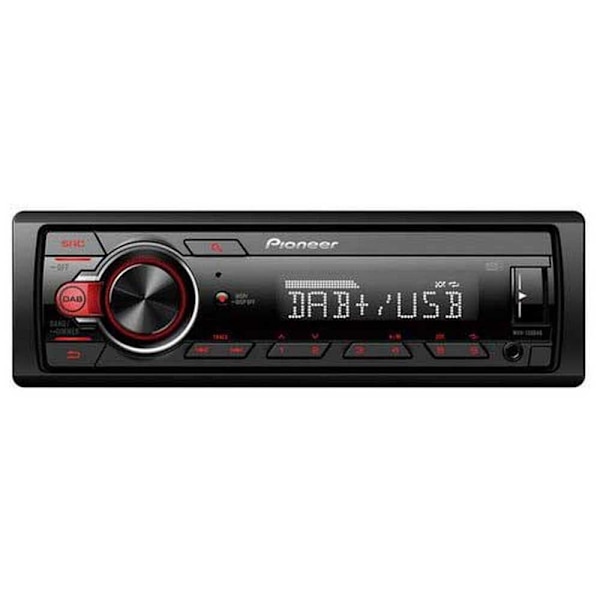 Pioneer Radio Mp Mvh-130dab 3 Spiller Sort