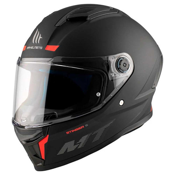 Mt Helmets Stinger Ii Solid Fullface-hjelm  L