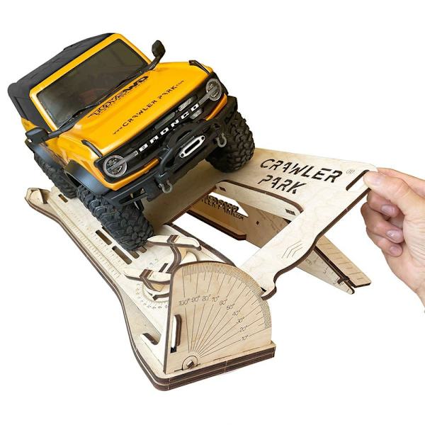 Crawler Park Støddæmper Testrampe Rc Crawler Park Brun