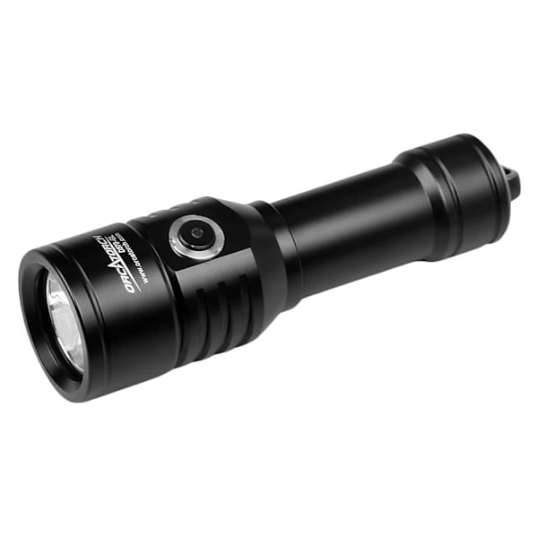 Orcatorch Rød Pointer Lommelygte D570 Sort 1000 Lumens
