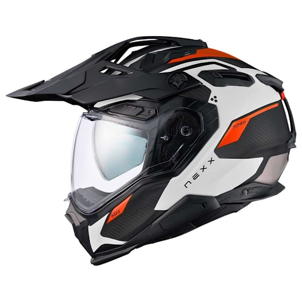 Nexx X.wed3 Keyo Fullface-hjelm Hvid,Sort M