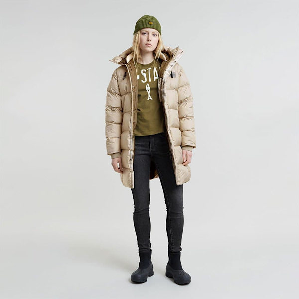 G-star Whistler Jacka Beige XS Kvinna