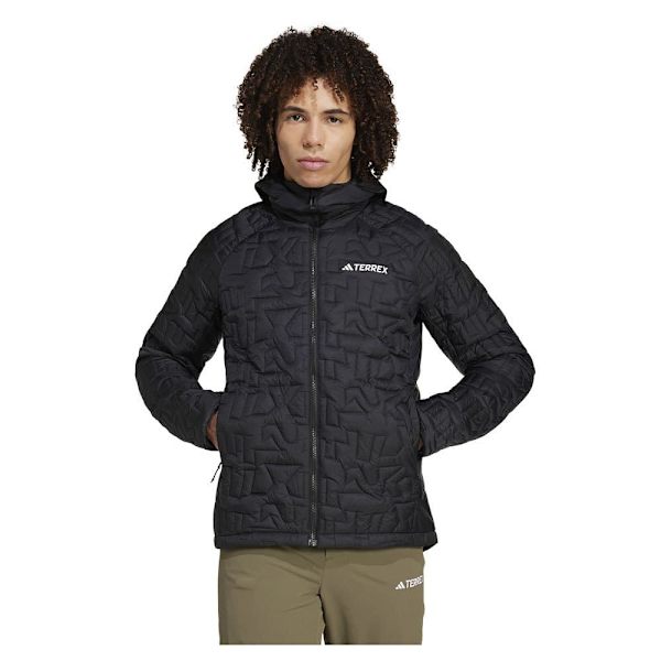 Adidas Terrex Xperior Primaloft Loose Fill Insulated Jakke Sort M Mand