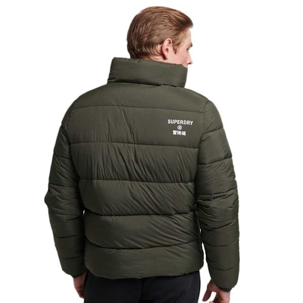 Superdry Jacka Non Hooded Sports Puffer Grönt XS Man