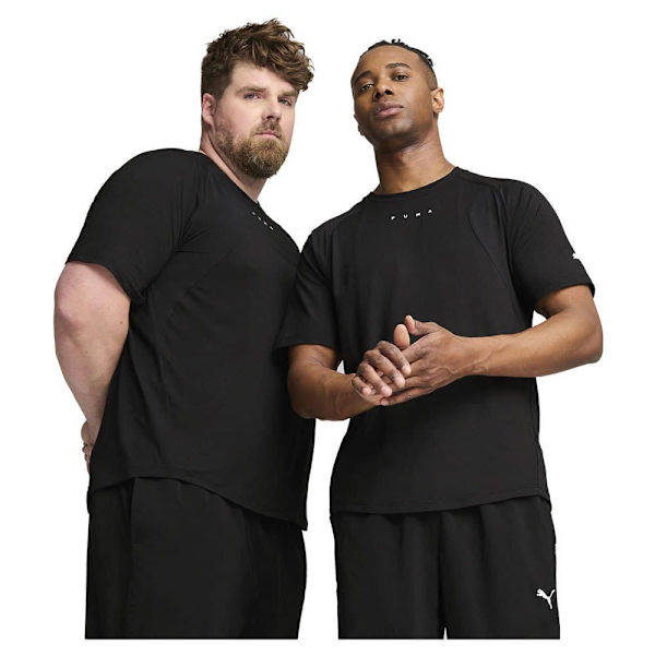 Puma Energy Cloudspun Mesh T-shirt Med Korte ærmer Sort L Mand