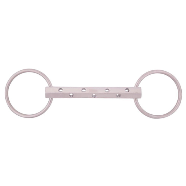 Pessoa Ring Snaffle Snaffle 19 Mm Hopeinen 13.5 cm