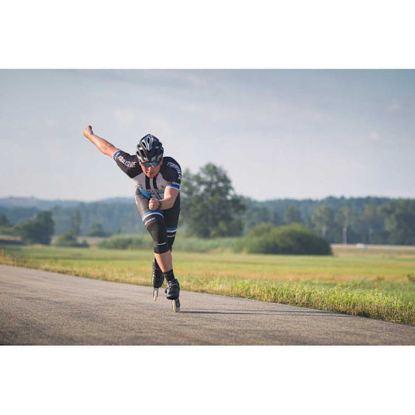 Powerslide Race Pro Knee Sleeve Sort 2XS