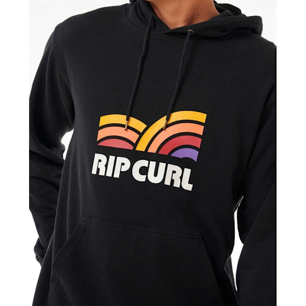 Rip Curl Surf Revival Capture Hættetrøje Sort S Mand