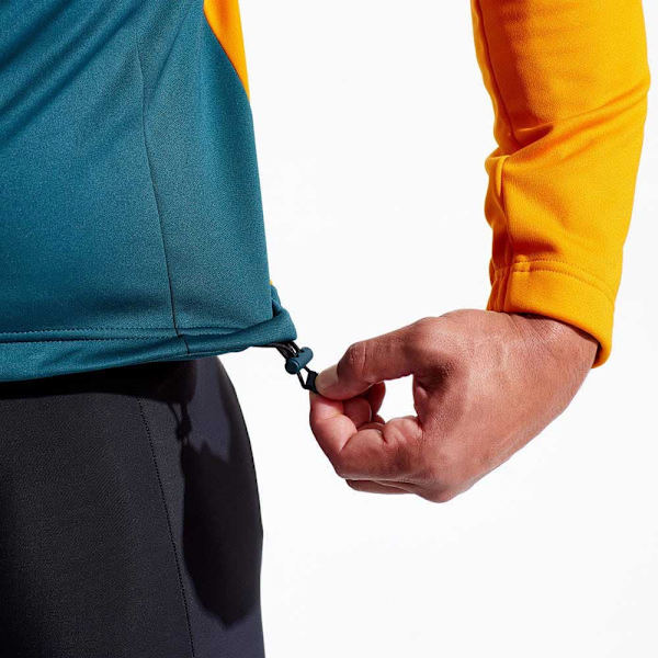 Pearl Izumi Langærmet Trøje Quest Amfib Gul,Blå 2XL Mand