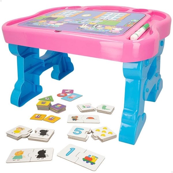 Color Baby Picer Super Educational Desktop Med Tillbehör Peppa Pig 30x48x38 Centimeter Flerfärgad