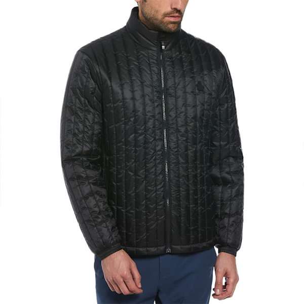 Original Penguin Rec Fill Vertical Quilted Jakke Sort S Mand