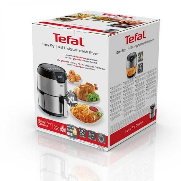 Tefal Air Fryer East Fry Deluxe Ey401d15 Søvfarvet One Size / EU Plug