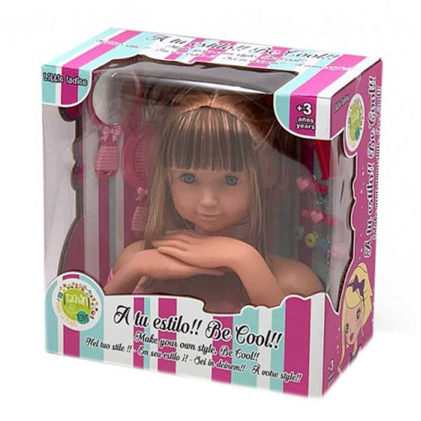 Tachan Byst Av Flicka Med Frisör Set Flerfärgad 3-6 Years