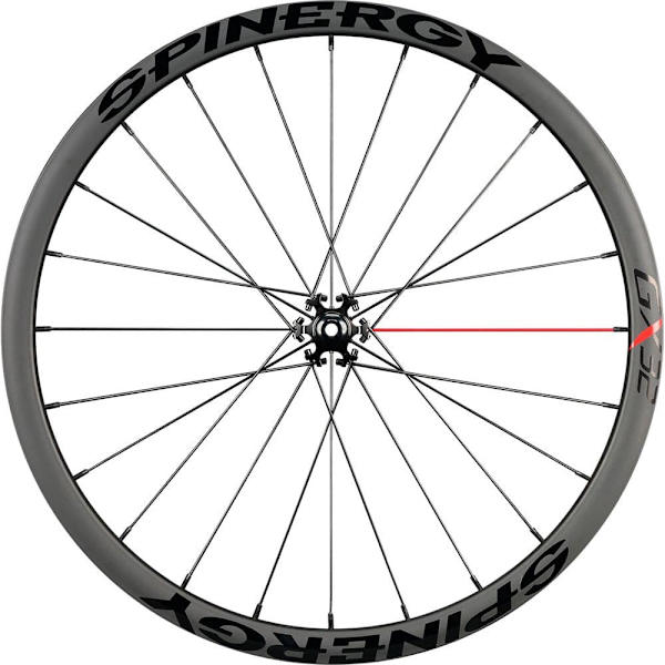 Spinergy Grus Forhjul Gxx 700c Cl Disc Tubeless Sort 12 x 100 mm