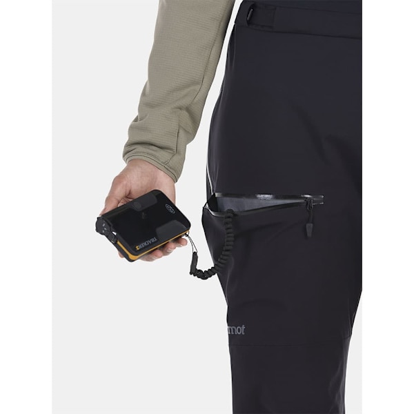 Marmot Solitude Ul Bio 1/4 Bib Byxor Svart M Kvinna