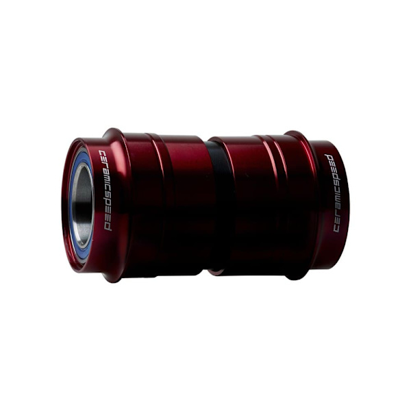 Ceramicspeed Pf30 Shimano Coated 46x68 Sh. . Rotor 24 Mm Krankboks Rød