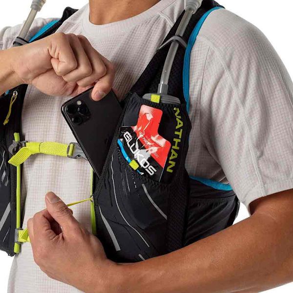 Nathan Hydrering Vest Pinnacle 4l Sort XL