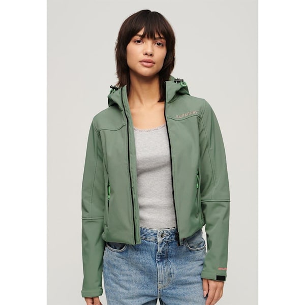 Superdry Jacka Soft Shell Trekker Grönt M Kvinna