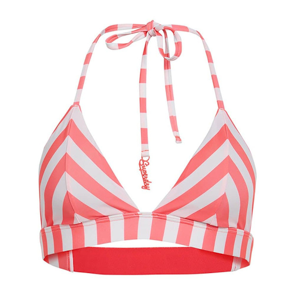 Superdry Triangle Bikinitopp Rosa XS Kvinna