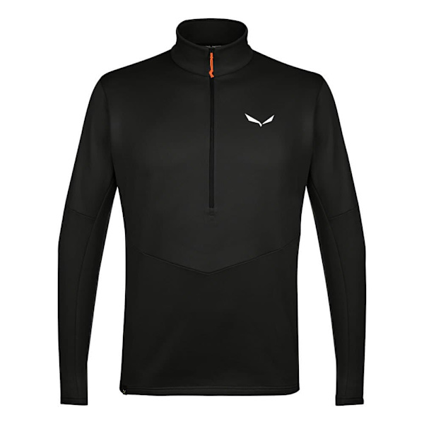 Salewa Halv Lynlås Fleece Puez Pl Sort L Mand