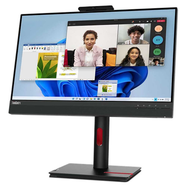 Lenovo Taktil Monitor Thinkcentre Tio 12nbgat1eu 24´´ Full Hd Ips Led Durchsichtig One Size / EU Plug Svart