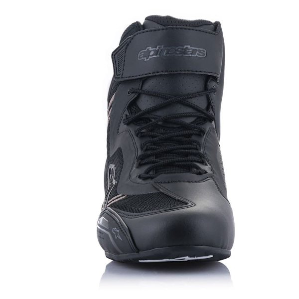 Alpinestars Faster-3 Rideknit Motorcykelsko Sort EU 43 1/2 Mand